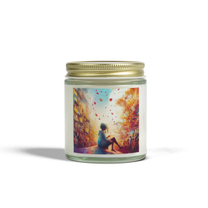 Scented Candles, Coconut Apricot Wax (4oz, 9oz)