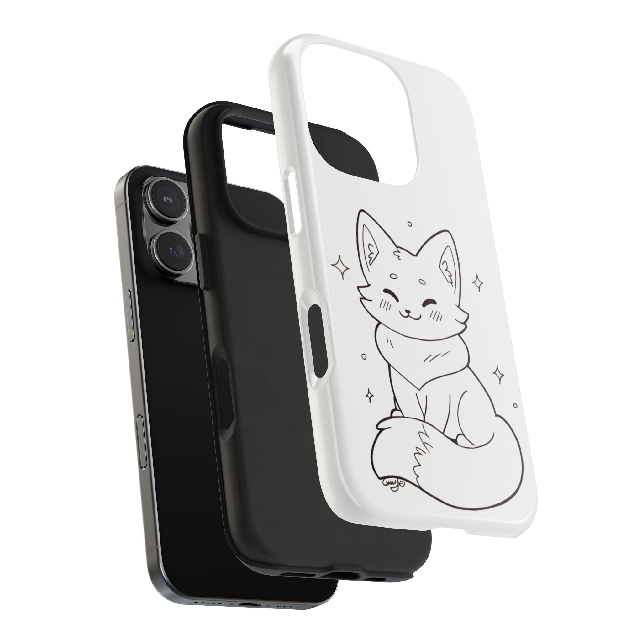 Cute Cat Simple Phone Case